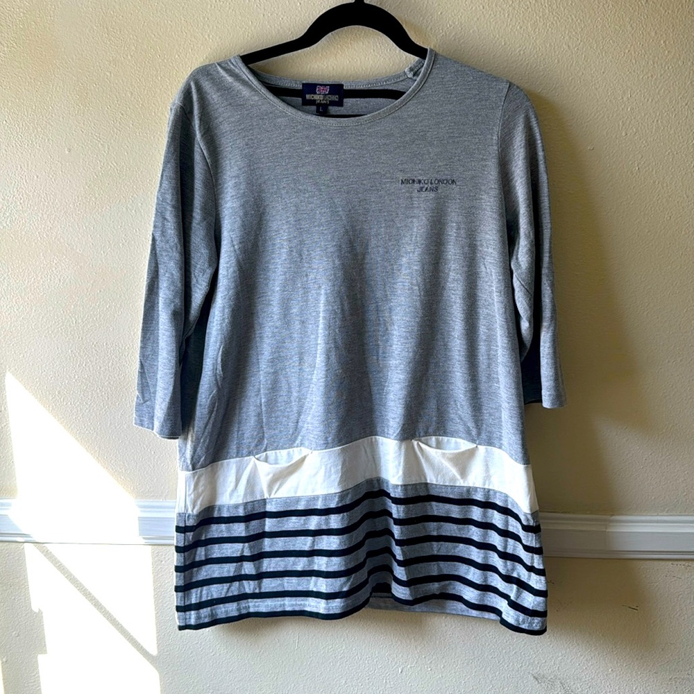 MICHIKO LONDON JEANS TUNIC TOPS